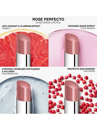 Givenchy Women's Rose Perfecto Shine Serum Lip Oil Stick | Thumbnail 2