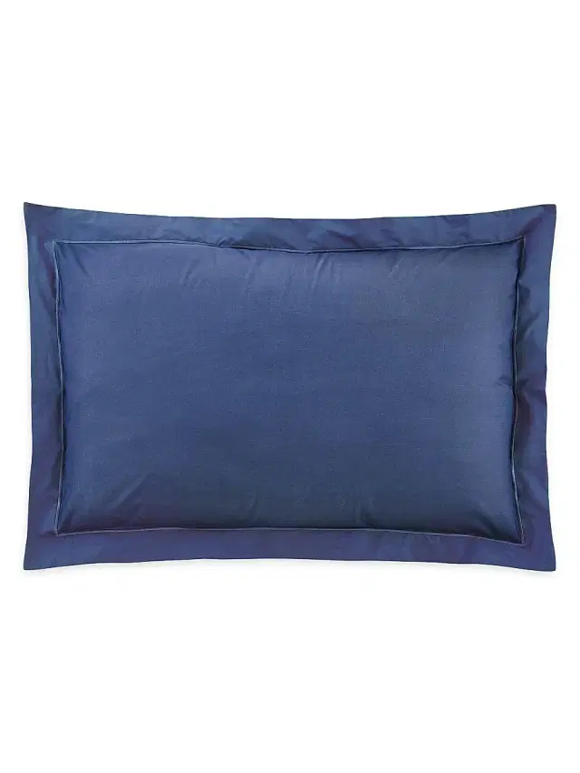 Anne de Solène Vexin Iris Pillow Sham - Encre King