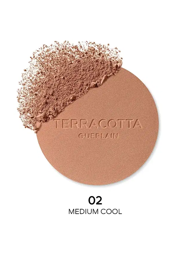 GUERLAIN Women's Terracotta Sunkissed Natural Bronzer Powder - 02 Medium Cool 0.35 oz