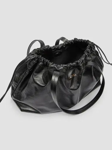 Isabel Marant Women's Silven Leather Drawstring Duffle Bag | Thumbnail 3 Isabel Marant Women's Silven Leather Drawstring Duffle Bag | Thumbnail 3
