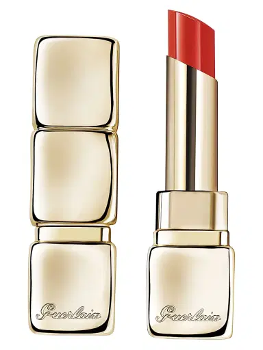 GUERLAIN Women's KissKiss Shine Bloom Lipstick Balm - 775 Poppy Kiss | Thumbnail 1 GUERLAIN Women's KissKiss Shine Bloom Lipstick Balm - 775 Poppy Kiss | Thumbnail 1
