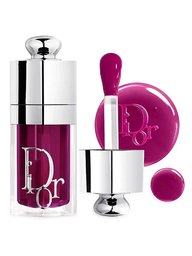 Dior Women's Lip Glow Oil Color Reviver - 006 Berry