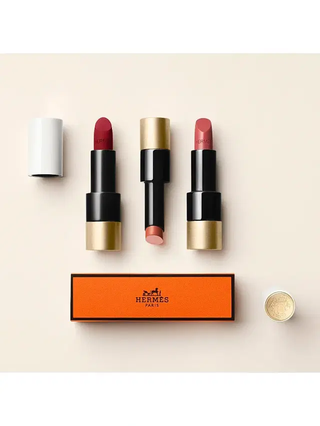 HERMÈS Women's Rouge Hermès Silky Lipstick Shine - 34 Corail Jaipur