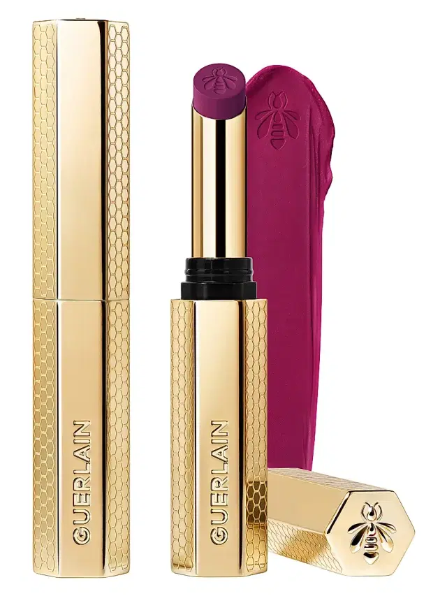 GUERLAIN KissKiss Blur Matte Long-Wearing Lipstick - 837 Deep Iris