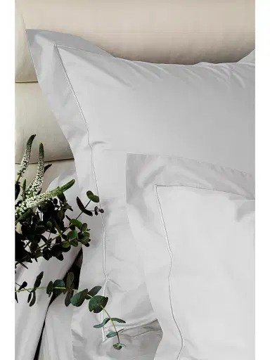 Anne de Solène Vexin Cotton Duvet Cover & Sham Collection - Opaline European | Thumbnail 4 Anne de Solène Vexin Cotton Duvet Cover & Sham Collection - Opaline European | Thumbnail 4