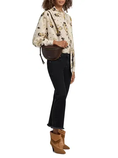 Isabel Marant Women's Skano Leather Belt Bag | Thumbnail 2