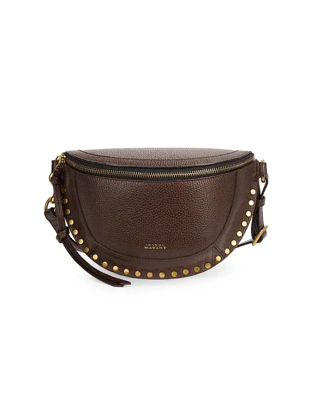 Isabel Marant Women's Skano Leather Belt Bag - Coffee