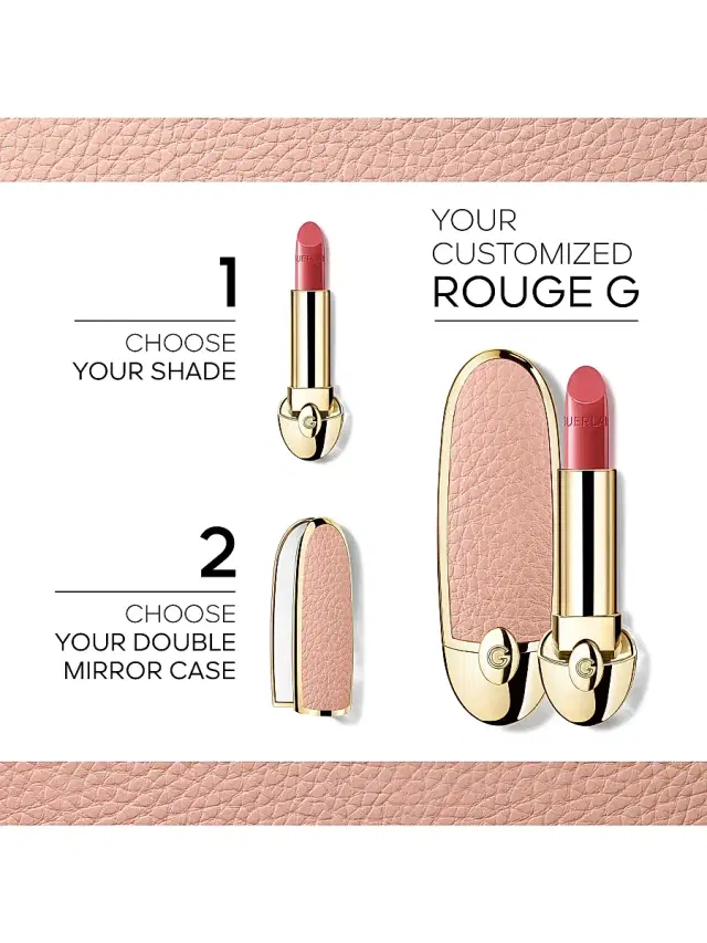 GUERLAIN Women's Rouge G Customizable Lipstick Refill - 519 Le Rose Essentiel Satin