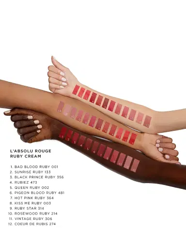 Lancôme Women's L'Absolu Rouge Ruby Cream Lipstick - 274 Coeur De Rubis | Thumbnail 6 Lancôme Women's L'Absolu Rouge Ruby Cream Lipstick - 274 Coeur De Rubis | Thumbnail 6