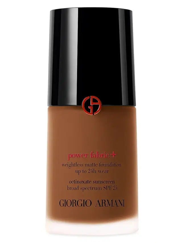 ARMANI BEAUTY Women's Power Fabric+ Foundation SPF 25 - 14 Very Deep Olive