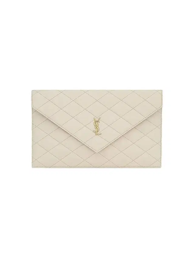 Women's Paris Pouch in Lambskin - Blanc Vintage Women's Paris Pouch in Lambskin - Blanc Vintage