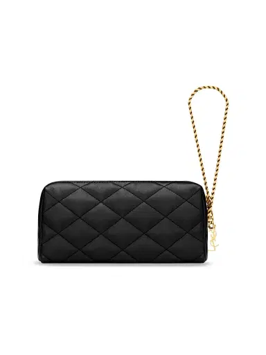 Saint Laurent Women's Cassandre Bijou Pouch in Lambskin Leather | Thumbnail 5 Saint Laurent Women's Cassandre Bijou Pouch in Lambskin Leather | Thumbnail 5