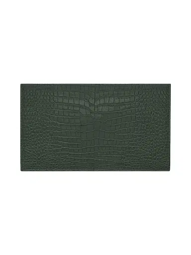 Saint Laurent Women's Uptown Pouch in Crocodile-Embossed Shiny Leather | Thumbnail 5 Saint Laurent Women's Uptown Pouch in Crocodile-Embossed Shiny Leather | Thumbnail 5