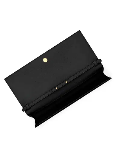 Saint Laurent Women's Kate Clutch in Grain De Poudre Leather | Thumbnail 3 Saint Laurent Women's Kate Clutch in Grain De Poudre Leather | Thumbnail 3