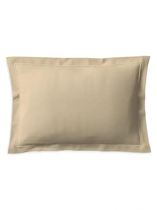 Anne de Solène Vexin Iris Pillow Sham - Grege King