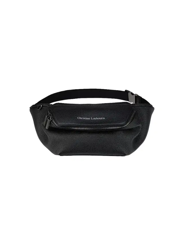 Christian Louboutin Men's Nostalgic Leather Belt Bag - Black
