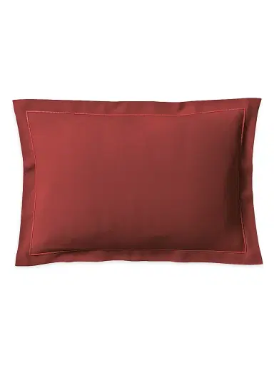 Anne de Solène Vexin Iris Pillow Sham - Bourgogne King | Thumbnail 1 Anne de Solène Vexin Iris Pillow Sham - Bourgogne King | Thumbnail 1