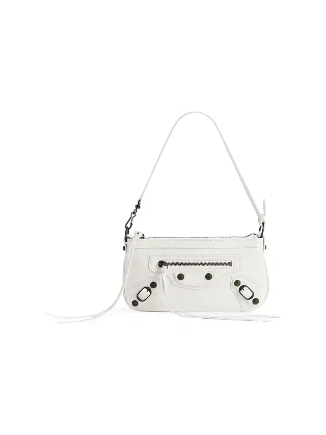 Balenciaga Women's Le City Pouch on Strap - White