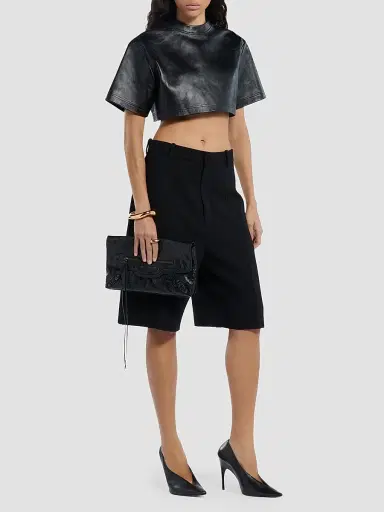 Balenciaga Women's Le City Clutch - Black | Thumbnail 2 Balenciaga Women's Le City Clutch - Black | Thumbnail 2