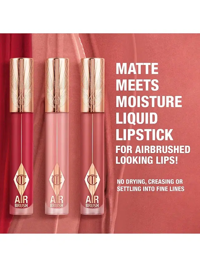 Charlotte Tilbury Women's Airbrush Flawless Matte Liquid Lipstick - Honey Blur