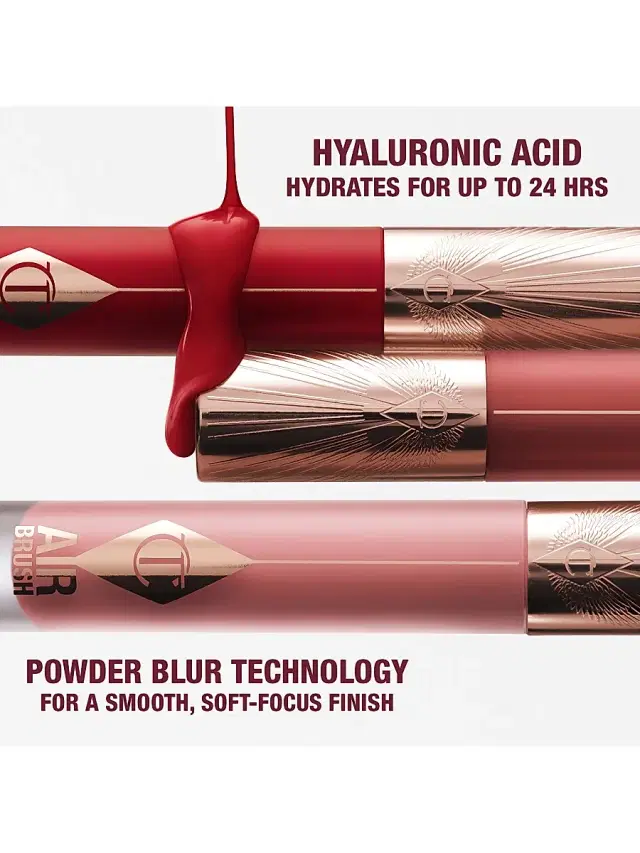Charlotte Tilbury Women's Airbrush Flawless Matte Liquid Lipstick - Nude Blur