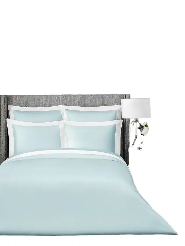 Togas Eden Duvet Cover & Sham Collection - Blue White King
