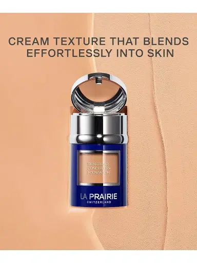 La Prairie Women's Skin Caviar Concealer Foundation Sunscreen SPF 15 - Tender Almond | Thumbnail 3 La Prairie Women's Skin Caviar Concealer Foundation Sunscreen SPF 15 - Tender Almond | Thumbnail 3
