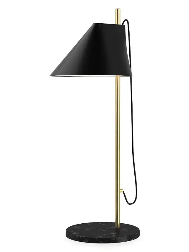 Louis Poulsen Yuh Table Lamp - Brass Black