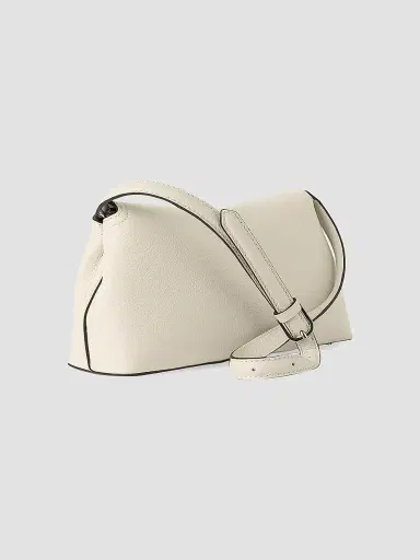 TOTEME Women's T-Lock Leather Clutch | Thumbnail 2