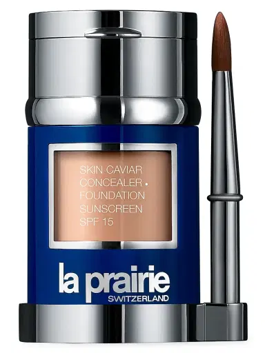 La Prairie Women's Skin Caviar Concealer Foundation Sunscreen SPF 15 - Tender | Thumbnail 1 La Prairie Women's Skin Caviar Concealer Foundation Sunscreen SPF 15 - Tender | Thumbnail 1