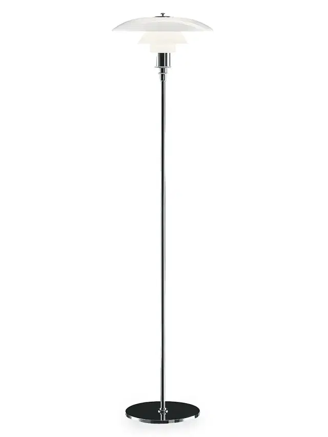 Louis Poulsen PH 3.5-2.5 Floor Lamp - High Lustre Chrome Plated