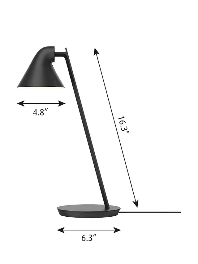 Louis Poulsen NJP Mini Table Lamp - Black