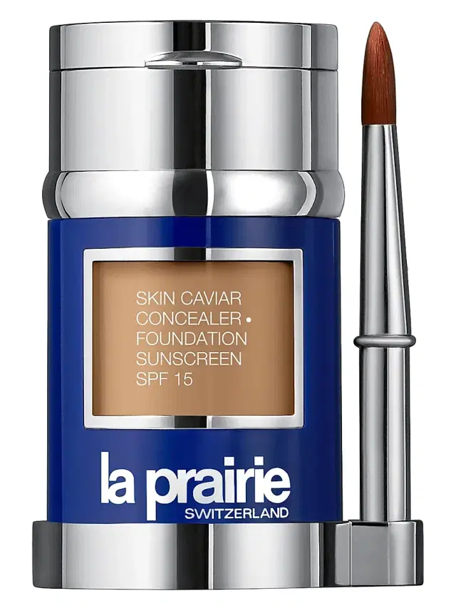 La Prairie Women's Skin Caviar Concealer Foundation Sunscreen SPF 15 - Warm Cinnamon