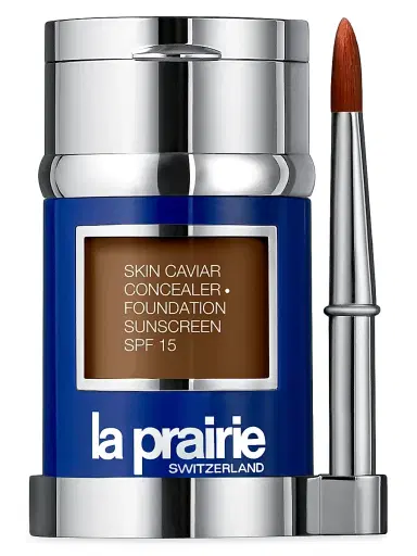La Prairie Women's Skin Caviar Concealer Foundation Sunscreen SPF 15 - Warm Chestnut | Thumbnail 1 La Prairie Women's Skin Caviar Concealer Foundation Sunscreen SPF 15 - Warm Chestnut | Thumbnail 1