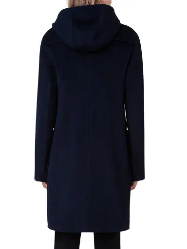 Akris punto Women's Duffel Reversible Coat | Thumbnail 3