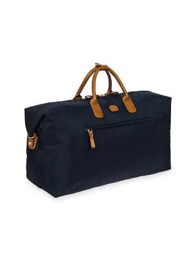 Bric's Men's X-Travel 22" Deluxe Duffel - Navy | Thumbnail 3