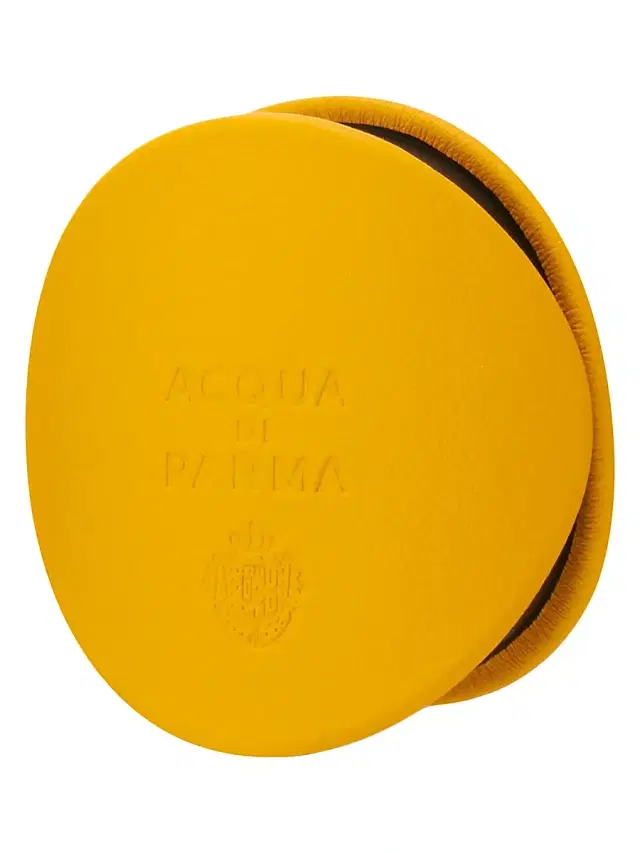 Acqua di Parma Leather Car Diffuser Case - Yellow