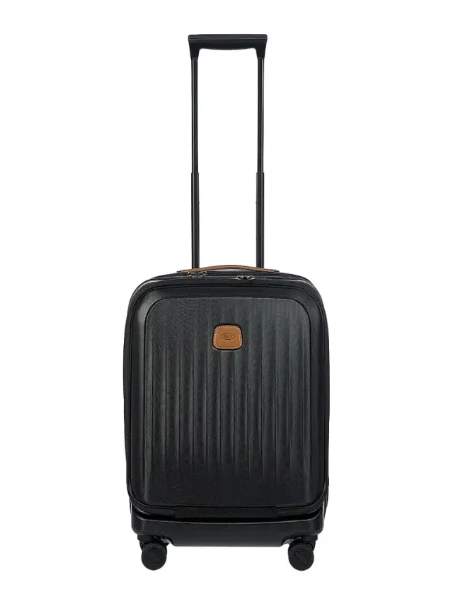 Bric's Taormina 21" Expandable Carry-On Spinner Suitcase - Black