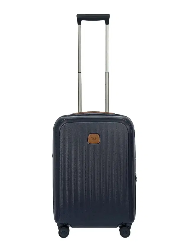 Bric's Taormina 21" Expandable Spinner Carry-On Suitcase - Blue