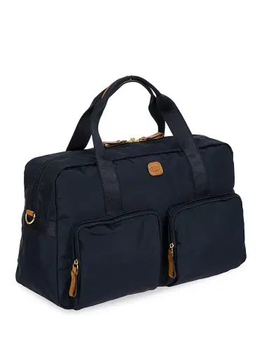 Bric's Men's X-Travel 18" Boarding Duffel - Navy | Thumbnail 2