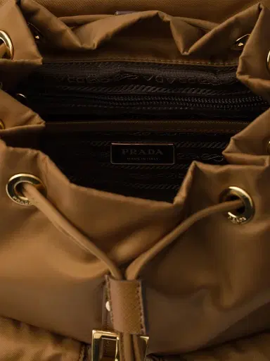 Prada Women's Re-Edition 1978 Small Re-Nylon Backpack | Thumbnail 4 Prada Women's Re-Edition 1978 Small Re-Nylon Backpack | Thumbnail 4