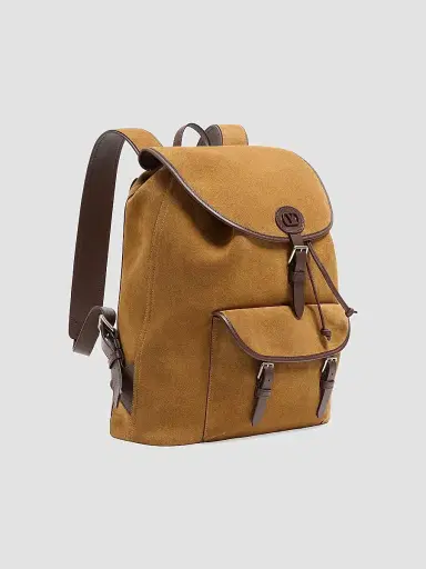 Valentino Garavani Men's Antibes Suede Backpack | Thumbnail 3