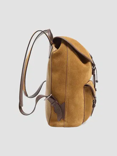 Valentino Garavani Men's Antibes Suede Backpack | Thumbnail 4