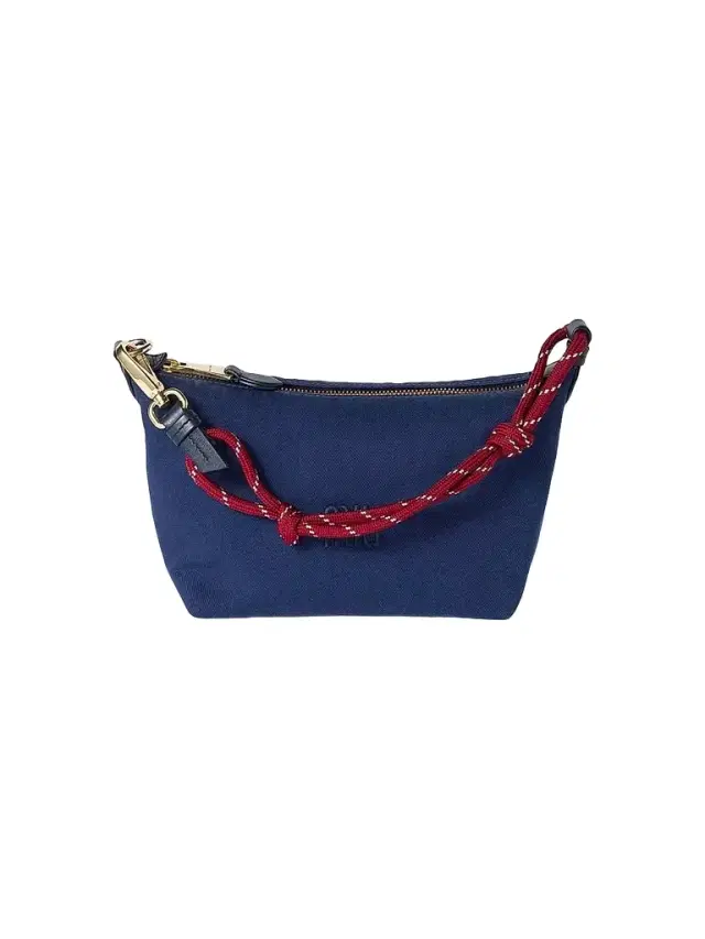 Miu Miu Women's Gabardine Pouch - Blue
