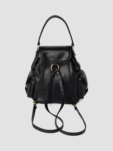 Miu Miu Women's Leather Backpack | Thumbnail 3