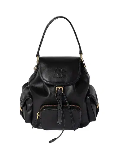 Miu Miu Women's Leather Backpack | Thumbnail 1