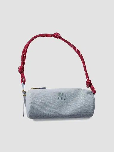 Miu Miu Women's Gabardine Pouch | Thumbnail 5