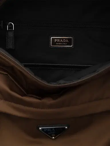 Prada Men's Re-Nylon and Saffiano Leather Backpack | Thumbnail 8
