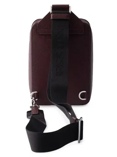 Prada Men's Brique Saffiano Leather Bag | Thumbnail 3 Prada Men's Brique Saffiano Leather Bag | Thumbnail 3