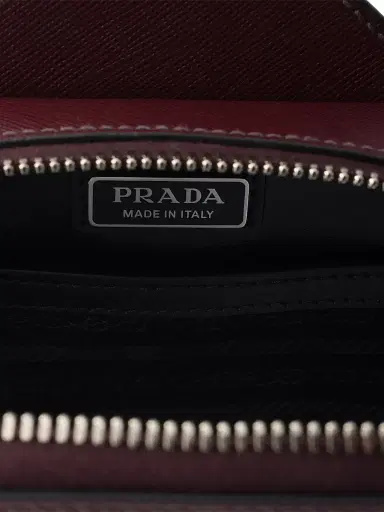 Prada Men's Brique Saffiano Leather Bag | Thumbnail 4 Prada Men's Brique Saffiano Leather Bag | Thumbnail 4